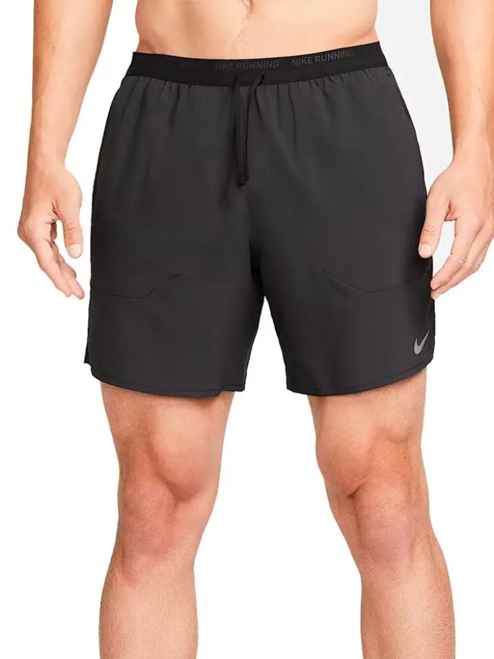 New Nike Men's Stride 7” Running Shorts Black XXL DM4761-010 Brief-Lined Black